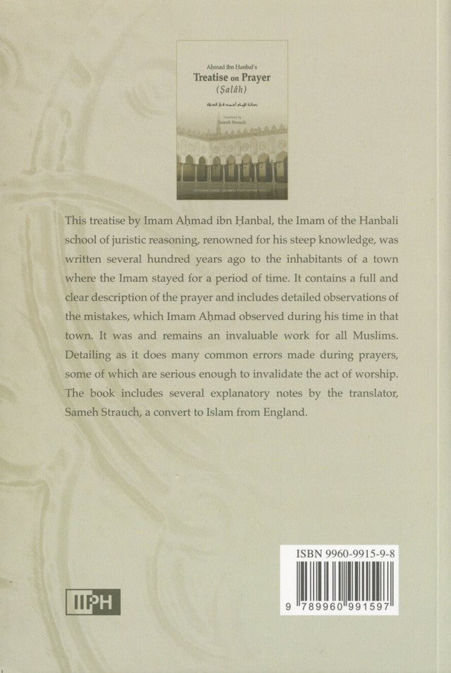 Ahmad Ibn Hanbals Treatise on Prayer (Salah)