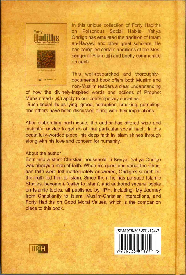 Quarante hadiths sur les habitudes sociales toxiques