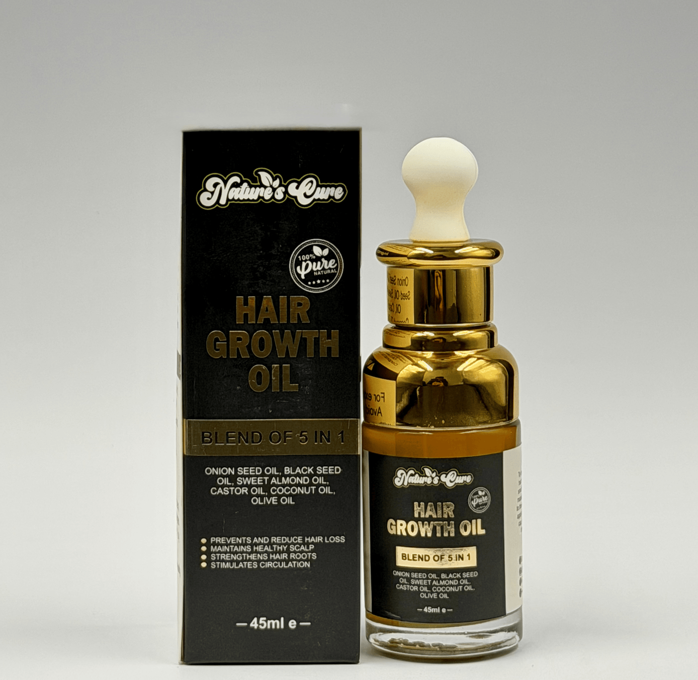 Hair Growth Oil – Natural Herbal Formula for Stronger, Thicker & Healthier Hair 2