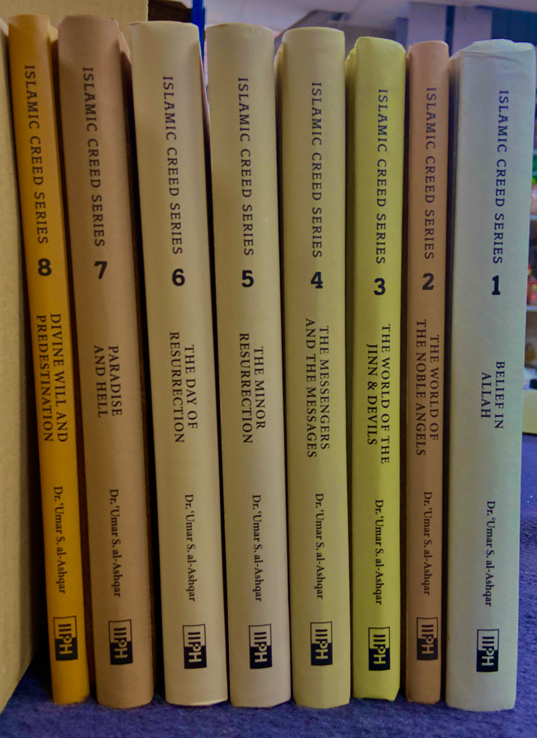 Islamic Creed Series 1-8 Complete Set by Dr. Umar S al-Ashqar