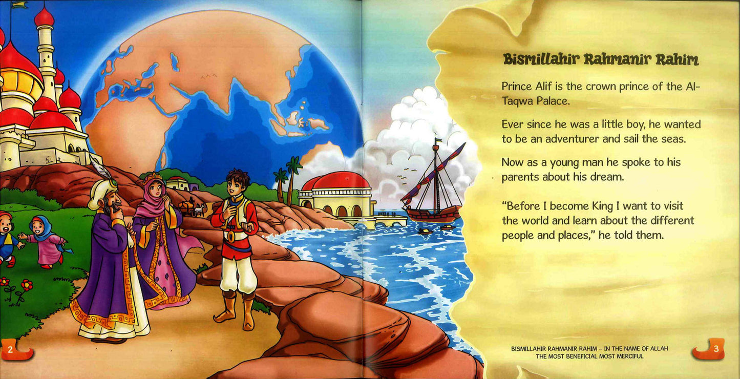 Captain Alif and the Stormy Sea – Islamic Adventure Storybook for Children