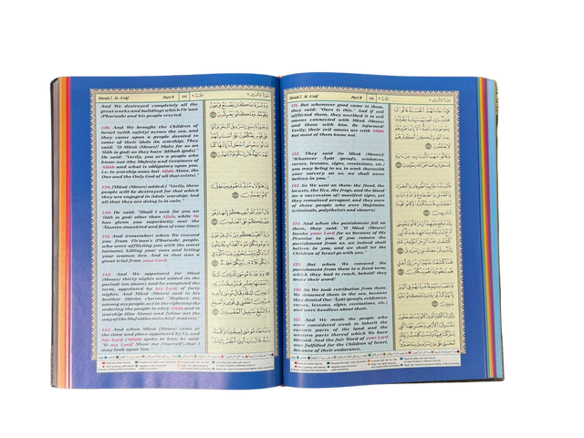 Translation of The Noble Qur’an – English & Arabic (Hardcover Kaba Cover)