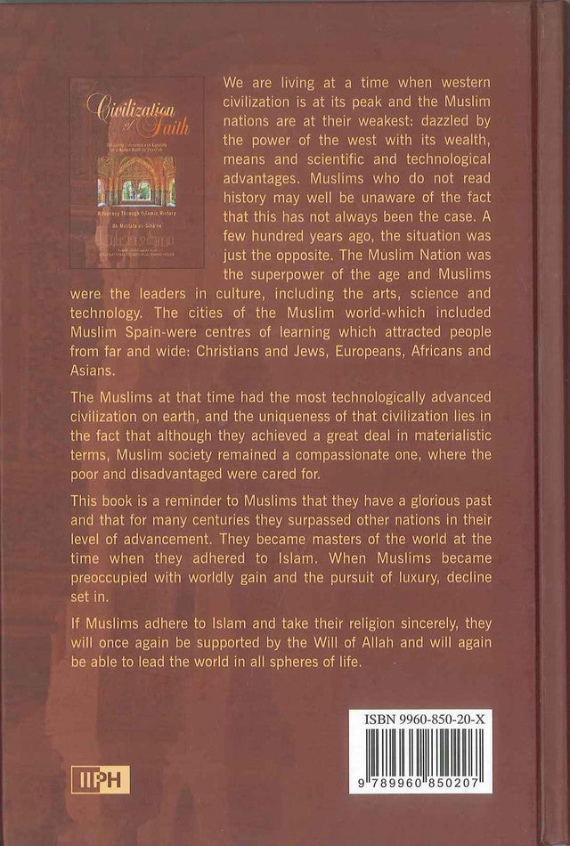 Civilization of faith Hard cover