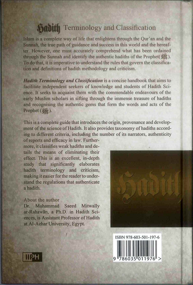 Terminologie et classification des hadiths : un manuel