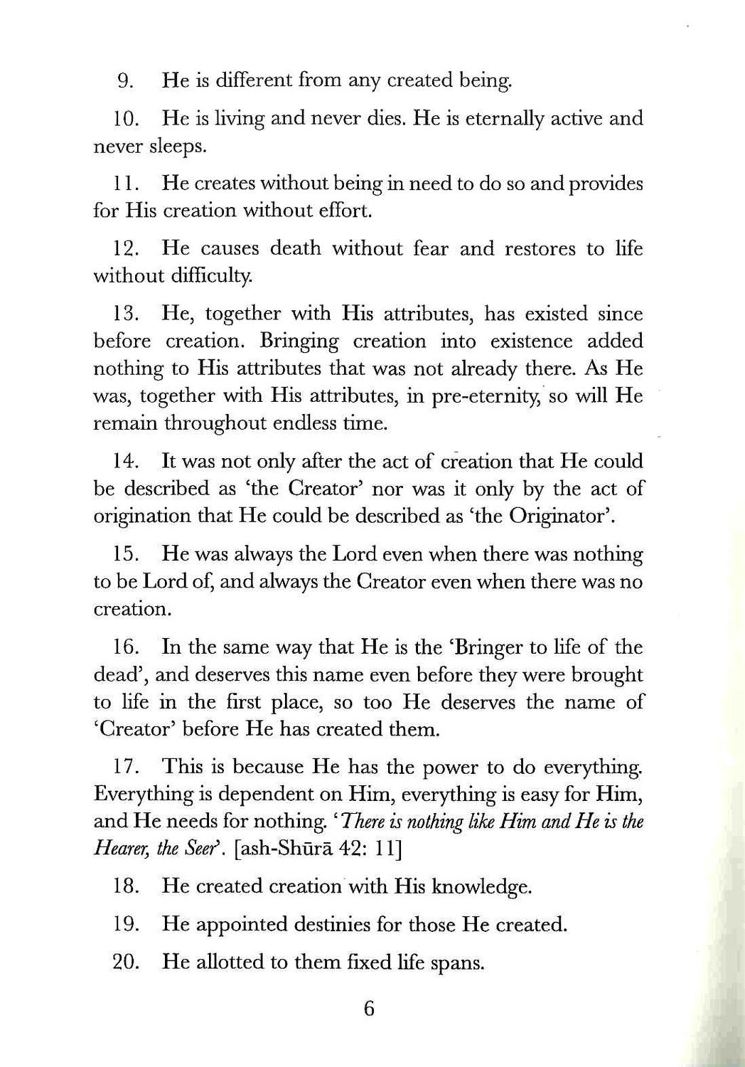 Islamic Belief by Imam abu Jafar at-Tahawi