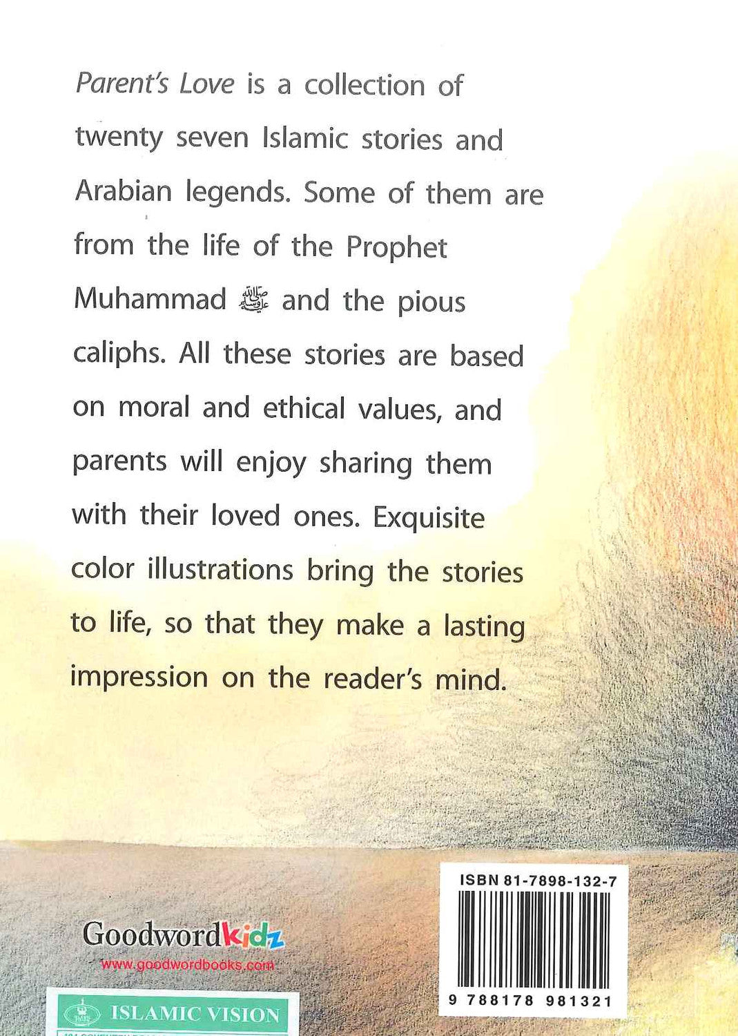 Parents Love and Other Islamic Stories – Kindness by Ishrat J Rumy