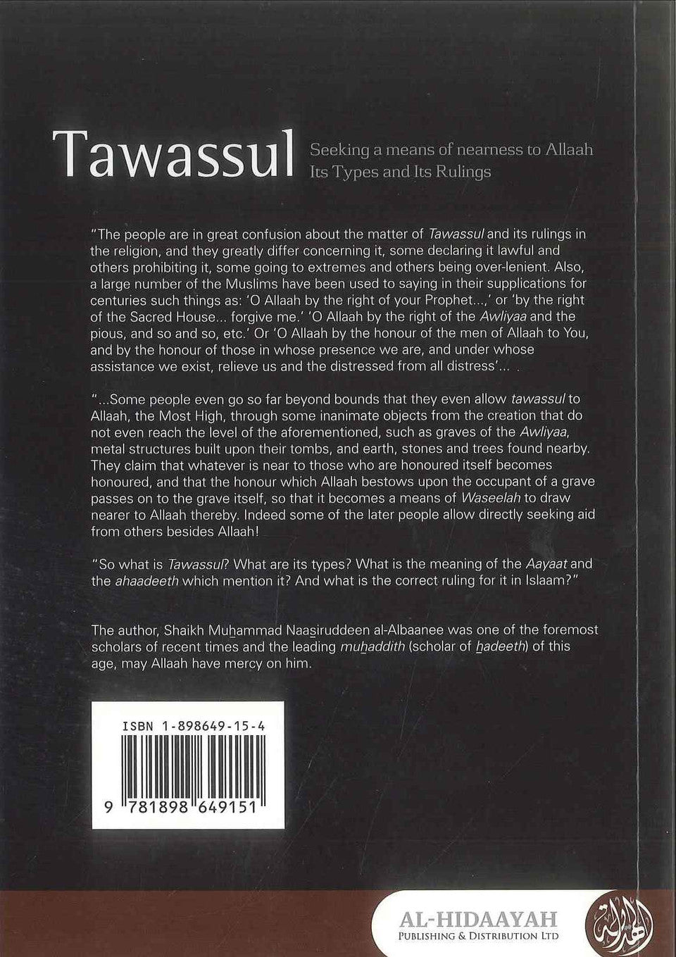 Tawassul – Seeking a Means of Nearness to Allah in Islam