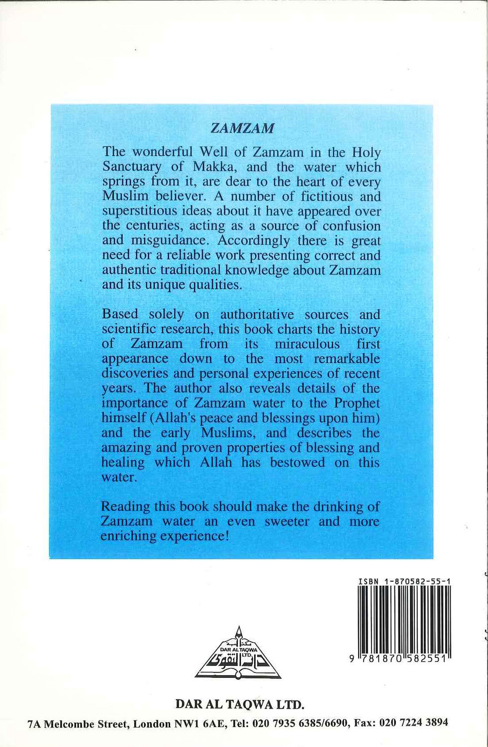 The Water of Zamzam – Muhammad Abd al-Aziz Majdi as-Sayyid Ibrahim | History, Miracles & Healing