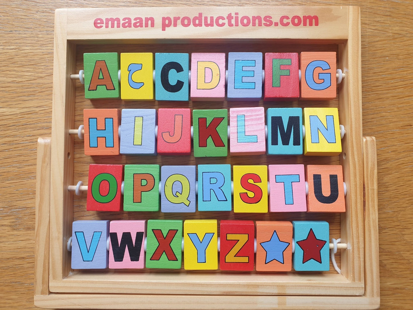 Alphabet Frame – Interactive Arabic and English Alphabet Learning Frame for Kids