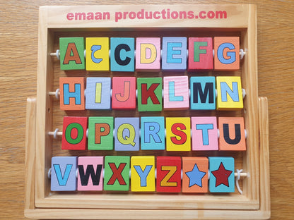 Alphabet Frame – Interactive Arabic and English Alphabet Learning Frame for Kids