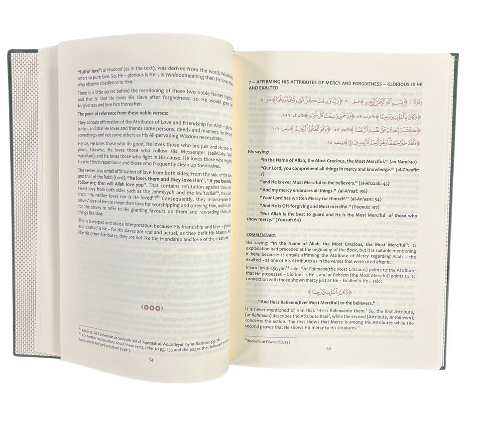 Explication d’Al-Aqidat Al-Waasitiyyah 