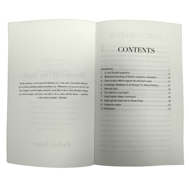 Hands Off Our Hijab – Muslim Women Defending Hijab Rights | Farhat Amin (Smart Muslimah, Softcover, 112 Pages)