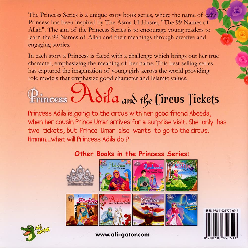 Princess Adila and the Circus Tickets | Islamic Storybook for Kids | Princess Series