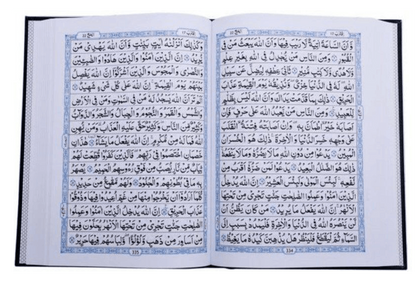القرآن الكريم الحكيم ٢٠٨ (١٥ سطرًا بالخط الأردي والفارسي والهندي) | دار السلام