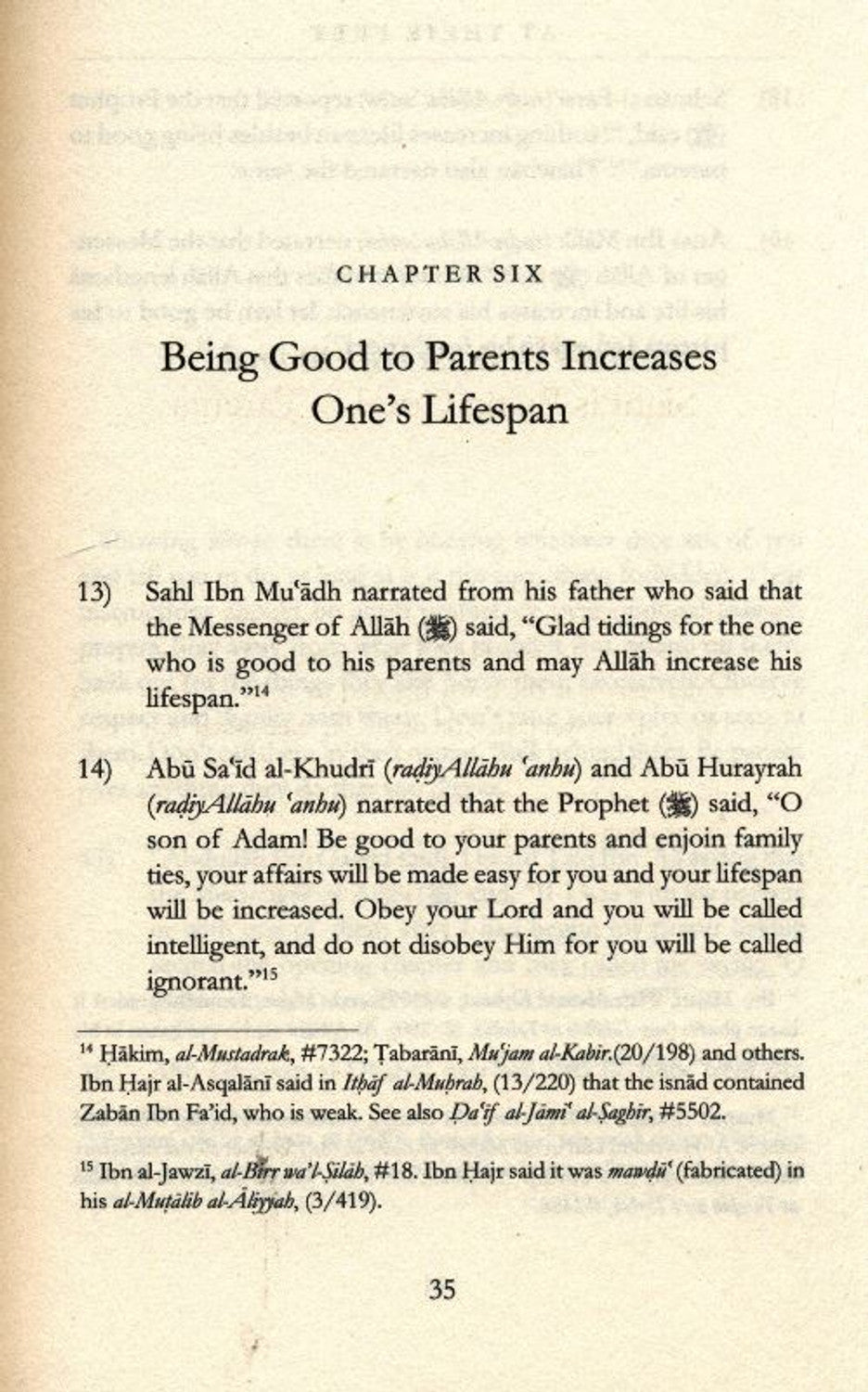 À leurs pieds, la piété envers les parents | Ibn al-Jawzi
