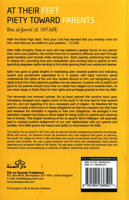 À leurs pieds, la piété envers les parents | Ibn al-Jawzi