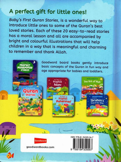 Baby’s First Quran Stories by Saniyasnain Khan — Quran Stories for Toddlers
