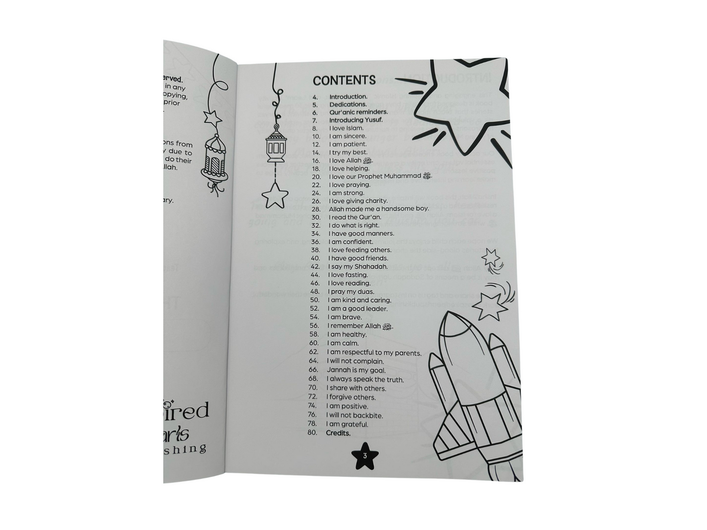 My Inspired Stars (Ages 5–11) – Islamic Activity & Learning Book for Children
