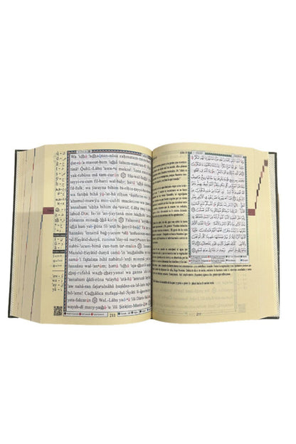 Corán Tajweed avec transcription et traduction en espagnol