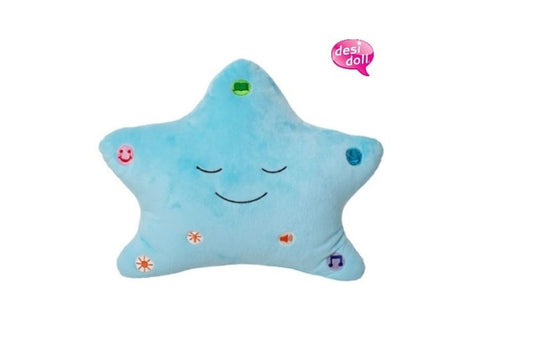 The Original My Dua’ Pillow Blue – Interactive Pillow by Desi Doll