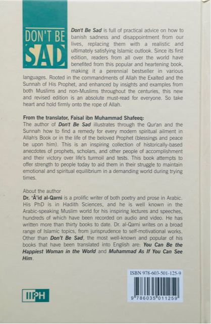 Ne sois pas triste : Livre broché du Dr Aid al-Qarni
