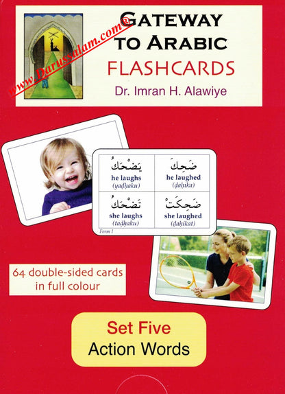 Gateway to Arabic Action Flashcards – Set Five | Learn Arabic Action Words with Visual Cards 1