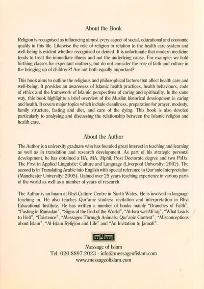 Health care and wellbeing in Islam  by Dr. Abdul Karim Awad