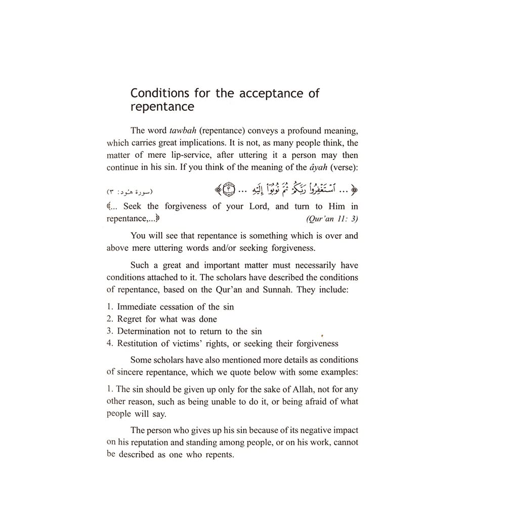 I Want to Repent, But...
