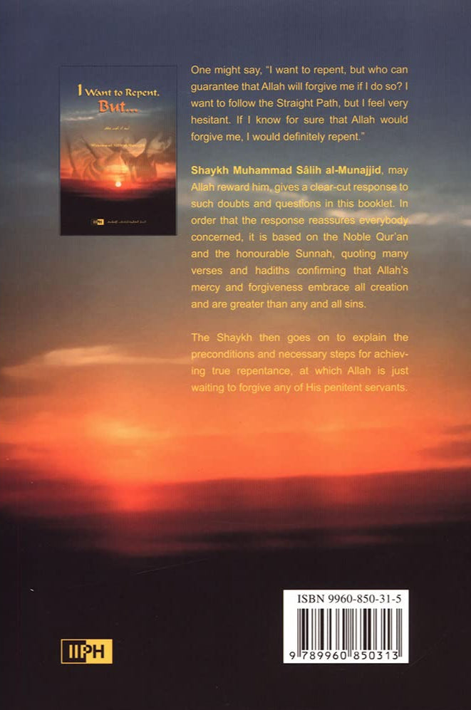 I Want to Repent, But...
