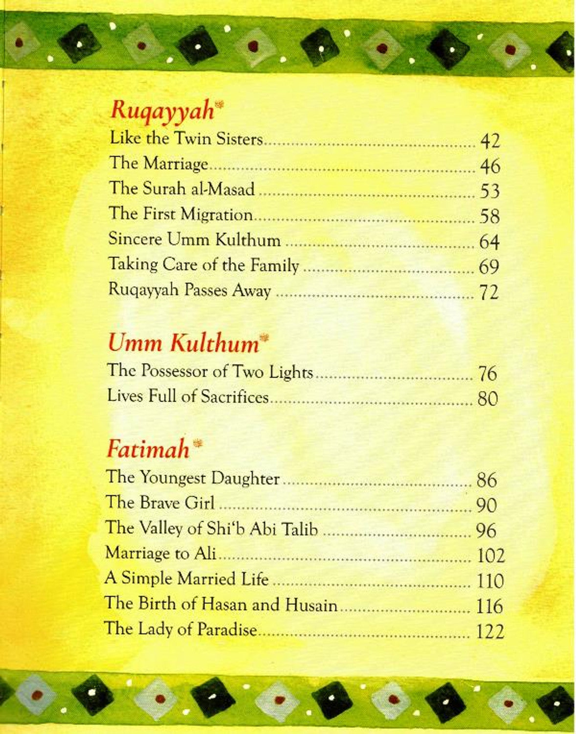 Les Filles du Prophète Muhammad par Saniyasnain Khan — Livre islamique pour enfants