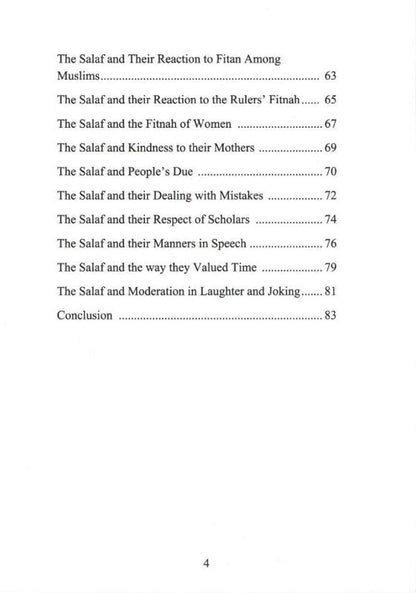 The Spirit and Wisdom of the Early Muslim