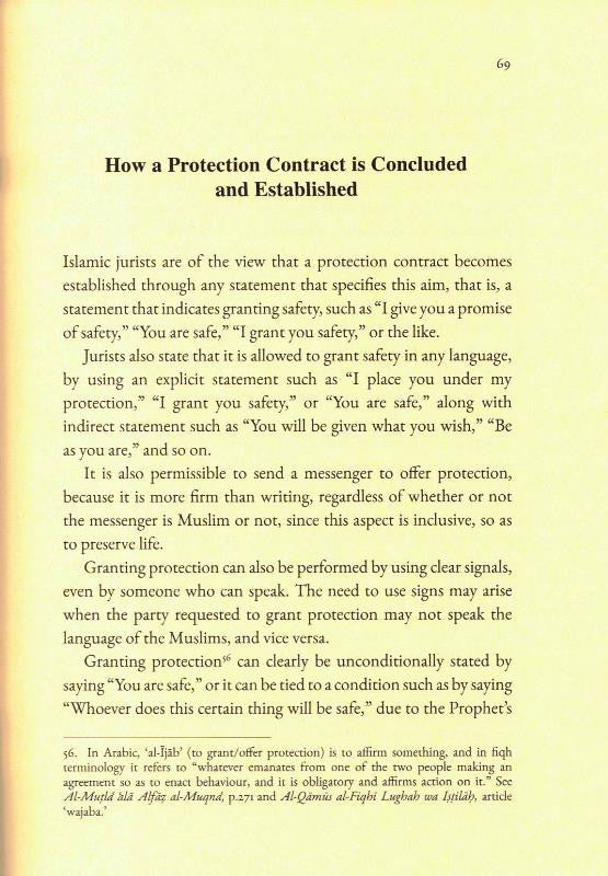 Entering the Protection of Non-Muslims – Islamic Rulings on Aman & Security