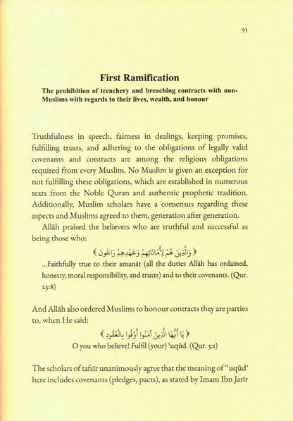 Entering the Protection of Non-Muslims – Islamic Rulings on Aman & Security