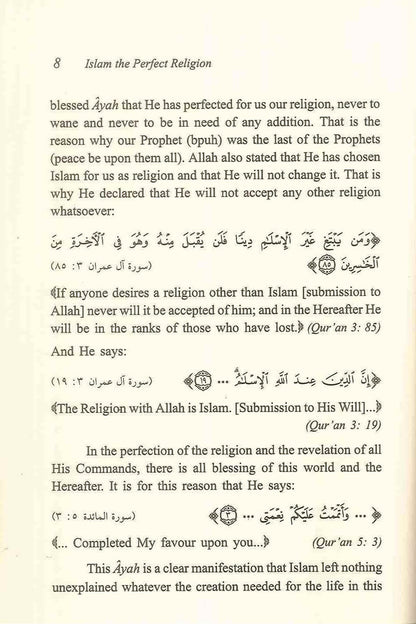 L'Islam, la religion parfaite, par Muhammad al-Ameen ash-Shinqeeti