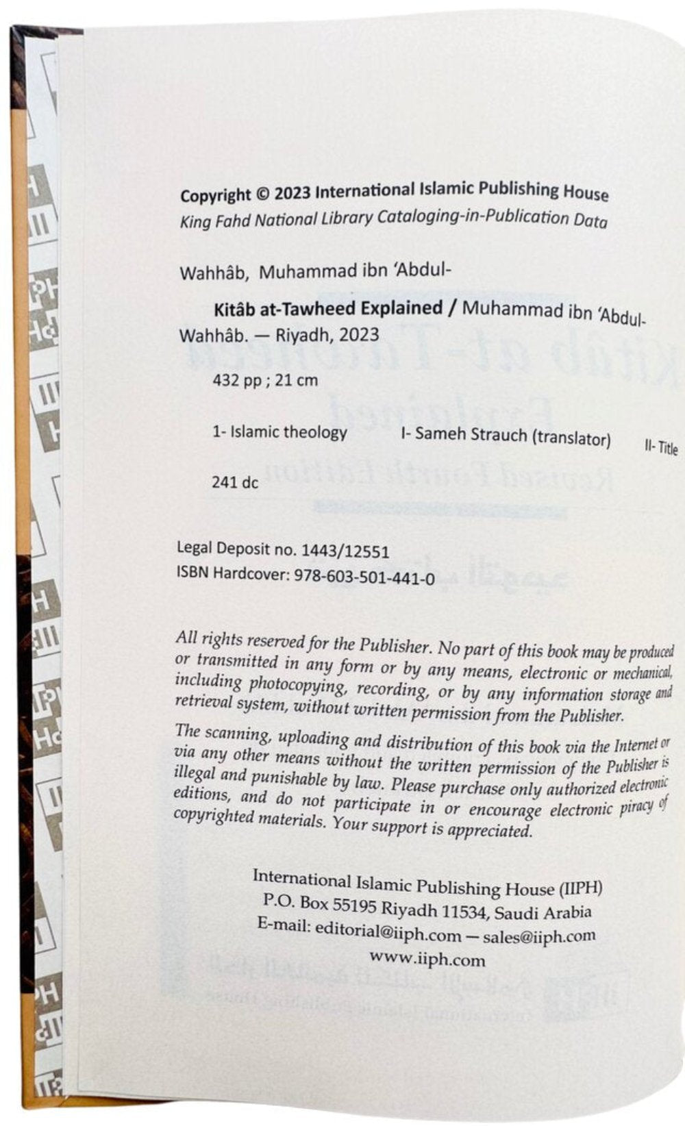 Kitab at-Tawheed- A Comprehensive Explanation