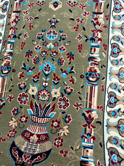 Tapis de prière turc authentique au design ravissant – Tapis de prière islamique doux pour la prière quotidienne