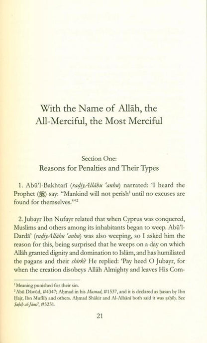 Livre des peines des nations disparues | Al-Hafiz Ibn Abi Al-Dunya