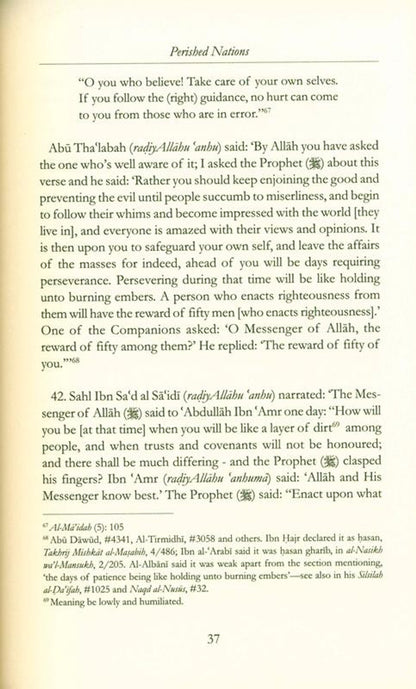Livre des peines des nations disparues | Al-Hafiz Ibn Abi Al-Dunya
