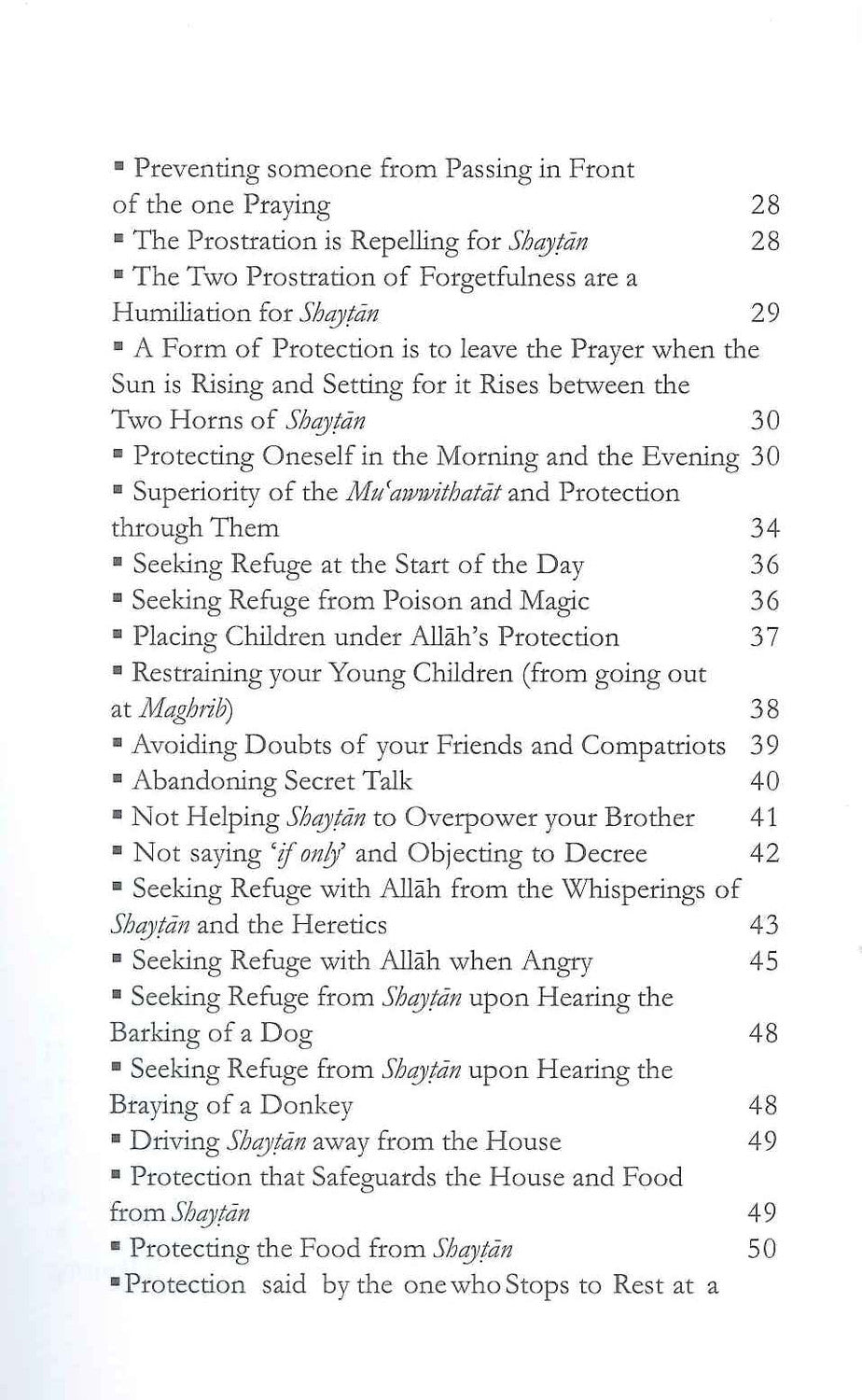 Mesures préventives contre Shaytan | Mustafa ibn Al-Adawi