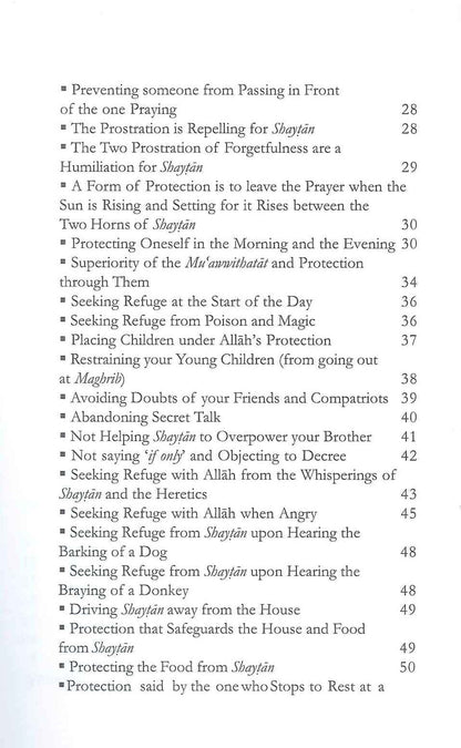 Mesures préventives contre Shaytan | Mustafa ibn Al-Adawi