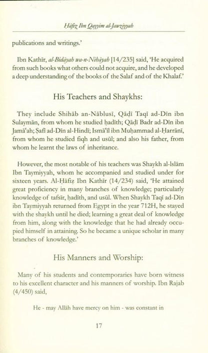 Remembrance of The Most Merciful | Imam Ibn Qayyim al-Jawziyyah