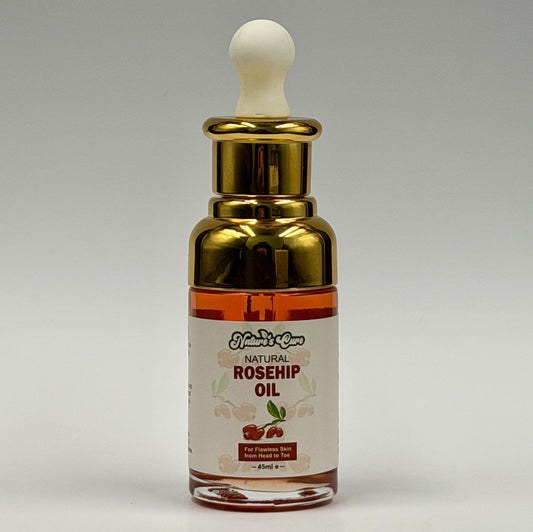 Rosehip Oil 45ml – Natural Skin Nourishing & Hydrating Facial Oil 1