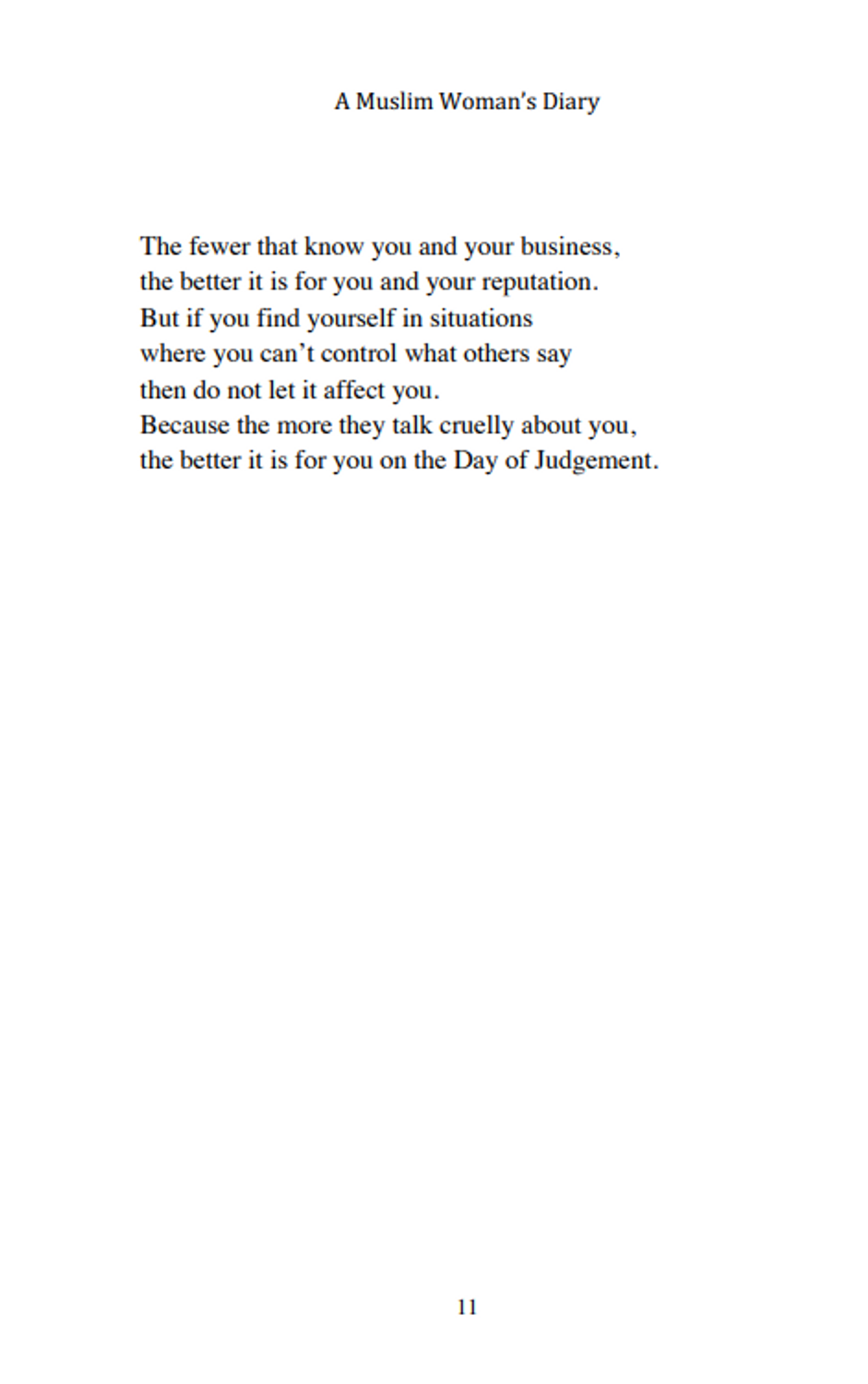 Journal d'une femme musulmane par Sumaya Amiri 