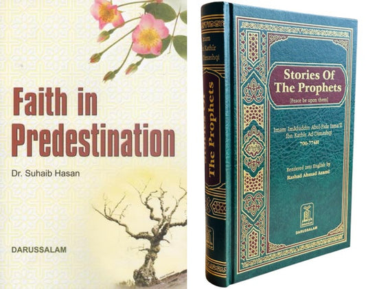 Stories of the Prophets Darussalam with free Faith in predestination by Ibn kathir
