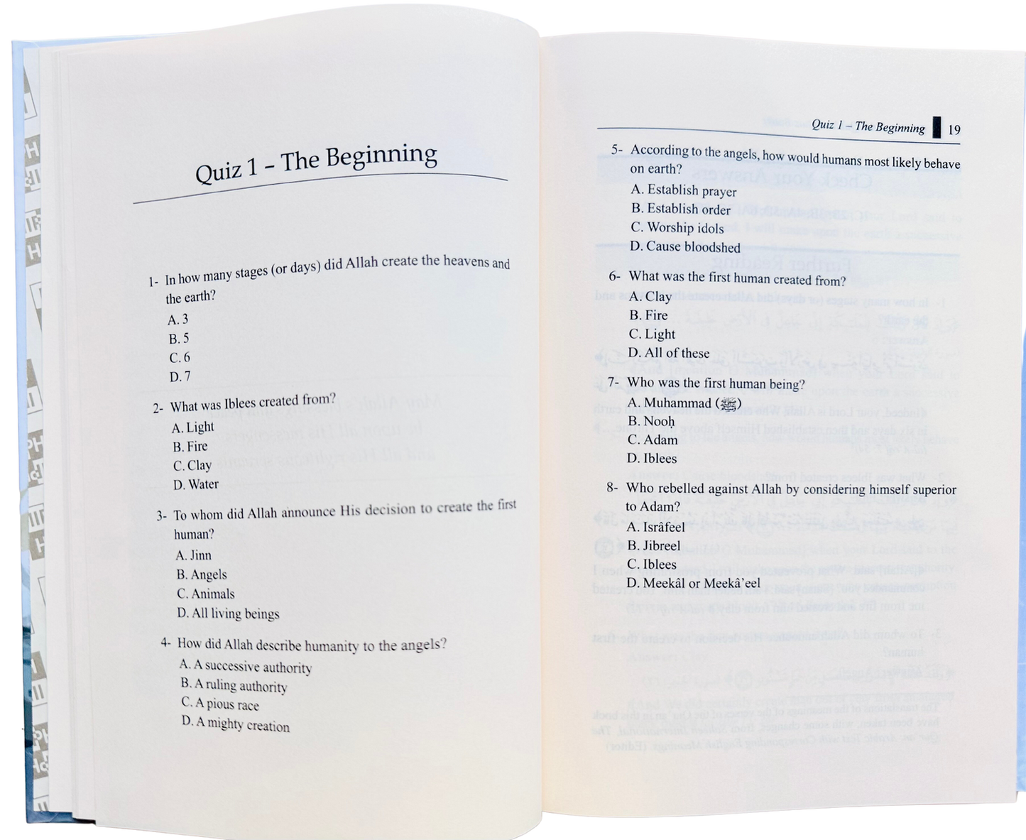 Stories of the Qur’an – Quiz Book by Ammar Awais