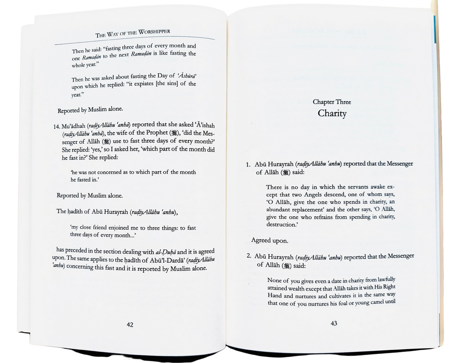 LA VOIE DU DÉVOUANT (Les actes essentiels de dévotion à Allah) par AL-HAFIZ AL-MUNDHIRI