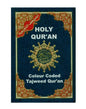 Coran Tajwid avec règles de codage couleur – Écriture pakistanaise-indienne-persane (13x17)