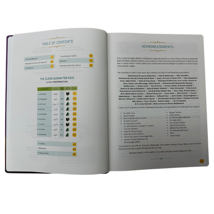 The Clear Quran Tafsir for Kids – Surahs 1–9 Hardcover [Kids Quran]