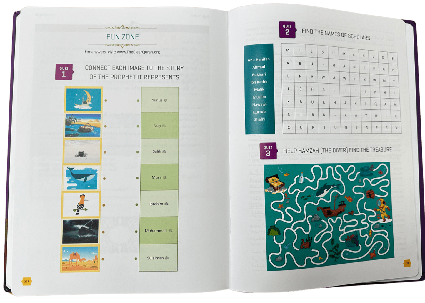 The Clear Quran Tafsir for Kids – Surahs 1–9 Hardcover [Kids Quran]