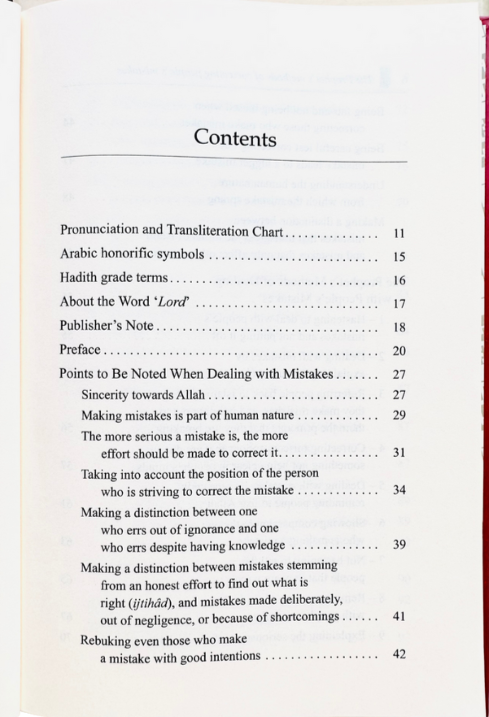 The Prophet’s Methods of Correcting People’s Mistakes
